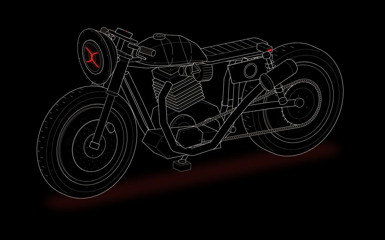 MOTO-01: Café racer you can rev