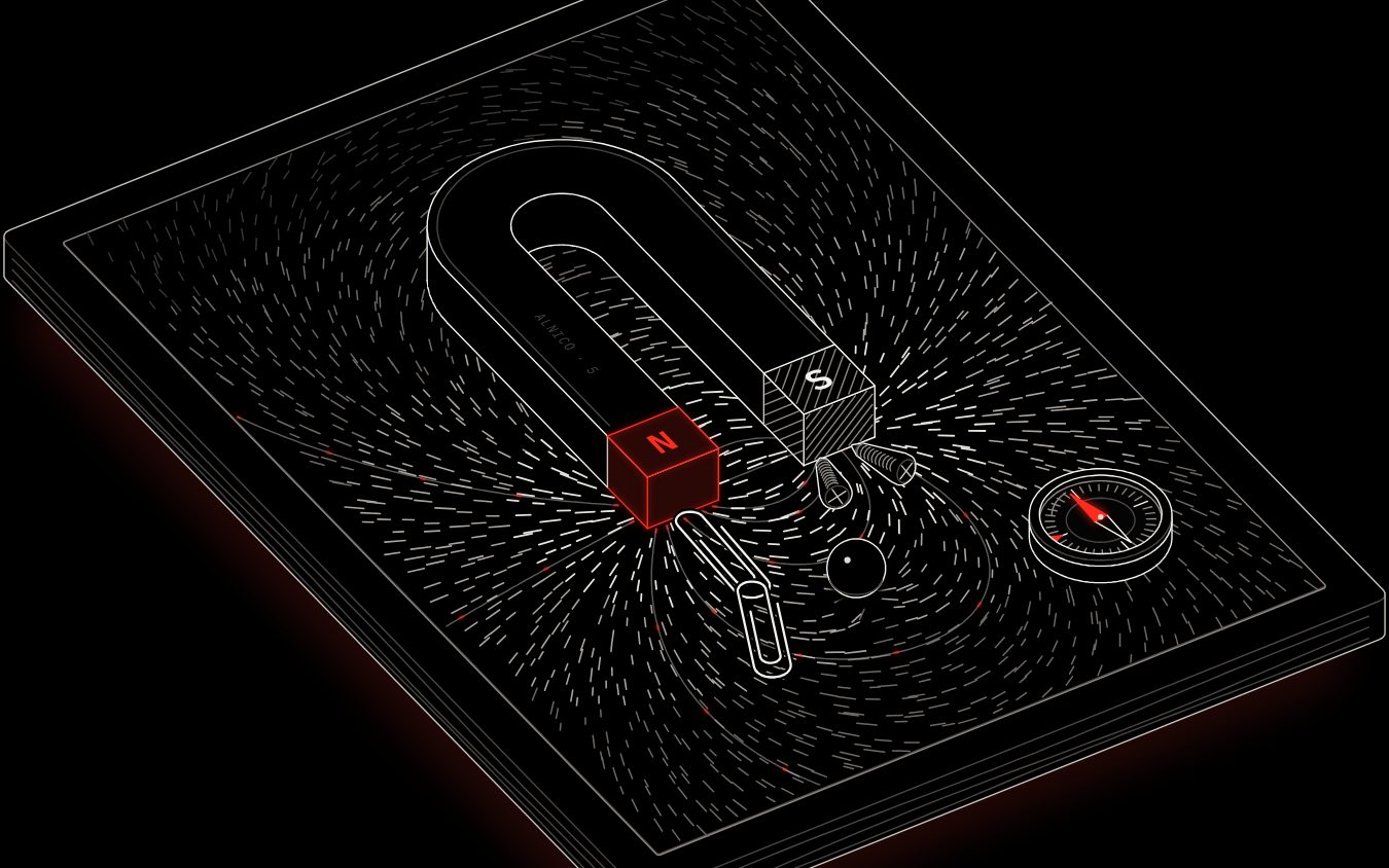 Imán: A live magnetic field