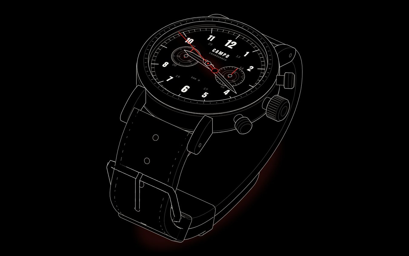Reloj: Field chronograph